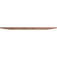thumbnail image 3 of 18"OD x 6 1/4"ID x 3/8"T Blume Wood Fretwork Pierced Ceiling Medallion, Walnut, 3 of 3