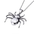 thumbnail image 2 of Harley-Davidson Men's Willie G Skull Necklace – Stainless Steel Chain, Silver HSN0065 2 of 4