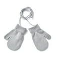 thumbnail image 3 of Clearance Gloves Mittens Children Winter Warm Solid Knitted Cute With String Gloves, 3 of 3