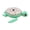 Green, variant on Red Desktop Clicker Fidget Toy Turtle Shape With Satisfying Sound