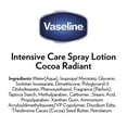 Vaseline Intensive Care Radiant Moisturizer Non Greasy Spray Body