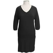 Women's Plus Knit Drop-Waist Dress