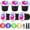 RGBW 6 Pack, variant on 7W Led Landscape Well Lights, Low Voltage Landscape Ground Lights,12V/24V Landscape Lighting,IP67 Waterproof Outdoor InGround Lights for Garden Tree Uplights,Deck,Yard,Patio 6Pack