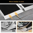 thumbnail image 6 of Accreate Portable Wheelchair Ramp, Non-Slip Aluminum Folding Handicap Ramp, Portable Aluminum Foldable Mobility Scooter Ramp, for Home, Stairs, Steps, Curbs, Doorways, 7FT, 6 of 6