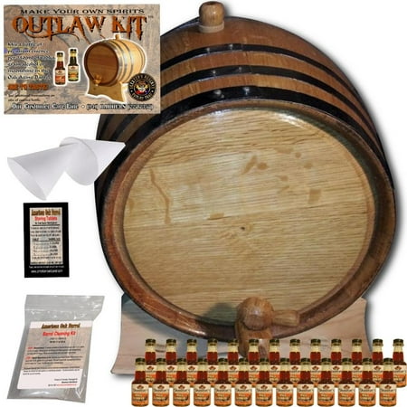 

The Outlaw Kit™ - Barrel Aged Whiskey Making Kit - Create Your Own Wild Gobbler Bourbon Whiskey