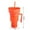 Orange, variant on Livrdious Small Snack Drink Cup With Handle, Straw Cup With Handle, 2-in-1 Snack Drink Cup With Handle, 33ounce , Suitable For Cinemas/stadiums/outdoor Yard Swimming Poo Up To 50% Off on Clearance