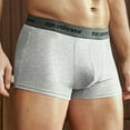 thumbnail image 6 of JUUYY Men's 360 Stretch Boxer Briefs, High Performance Stretch Cotton Underwear, Quick Dry & Moisture Wicking Gray L, 6 of 9