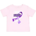 thumbnail image 3 of Inktastic I Wear Purple for My Aunt Lupus Awareness Boys or Girls Baby T-Shirt, 3 of 5