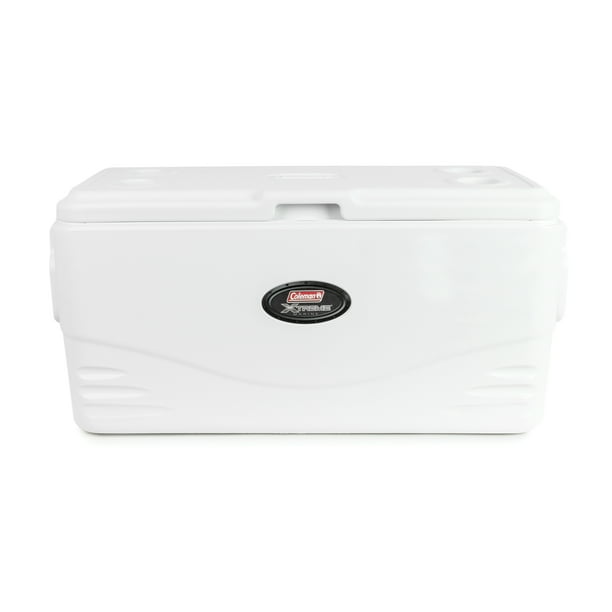 Coleman 100 QT Hard Sided Cooler, White