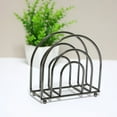 thumbnail image 4 of EIGTHTAIL Napkin Holder for Dining Table Decor  Durable Tissue Dispenser Stand for Home Restaurant  Freestanding Metal Paper Holder for Kitchen Countertop  Gold, 4 of 7