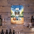 thumbnail image 3 of Happy Father's Day Papillon Playing Basketball with Best Dad Jersey Vertical Metal Aluminum Sign Pap Butterfly Dog Lover Wall Art Home Decor - 13006, 3 of 5