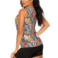 thumbnail image 3 of Lsque Tropical Fruit Printed Workout Tank Tops for Women, Athletic Sports Tank Tops, Compression Sleeveless Dry Fit Shirts,Sleeveless Yoga Shirt-Large, 3 of 9