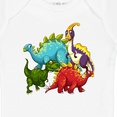 thumbnail image 4 of Inktastic Cute Dinosaurs Boys or Girls Baby Bodysuit, 4 of 5