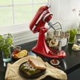 thumbnail image 5 of KitchenAid Deluxe Series 4.5 Quart Tilt-Head Stand Mixer with Stainless Bowl, Empire Red, KSM97ER, 5 of 5