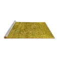 thumbnail image 2 of Ahgly Company Machine Washable Indoor Rectangle Oriental Yellow Industrial Area Rugs, 8' x 12', 2 of 4