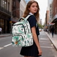 thumbnail image 4 of KUIFORTI Cute Dinosaur Print Kids School Backpack for Boys Water Resistant Toddler Bookbag with Laptop Compartment Shoulder Strap Back to School Gifts for Children, 4 of 7