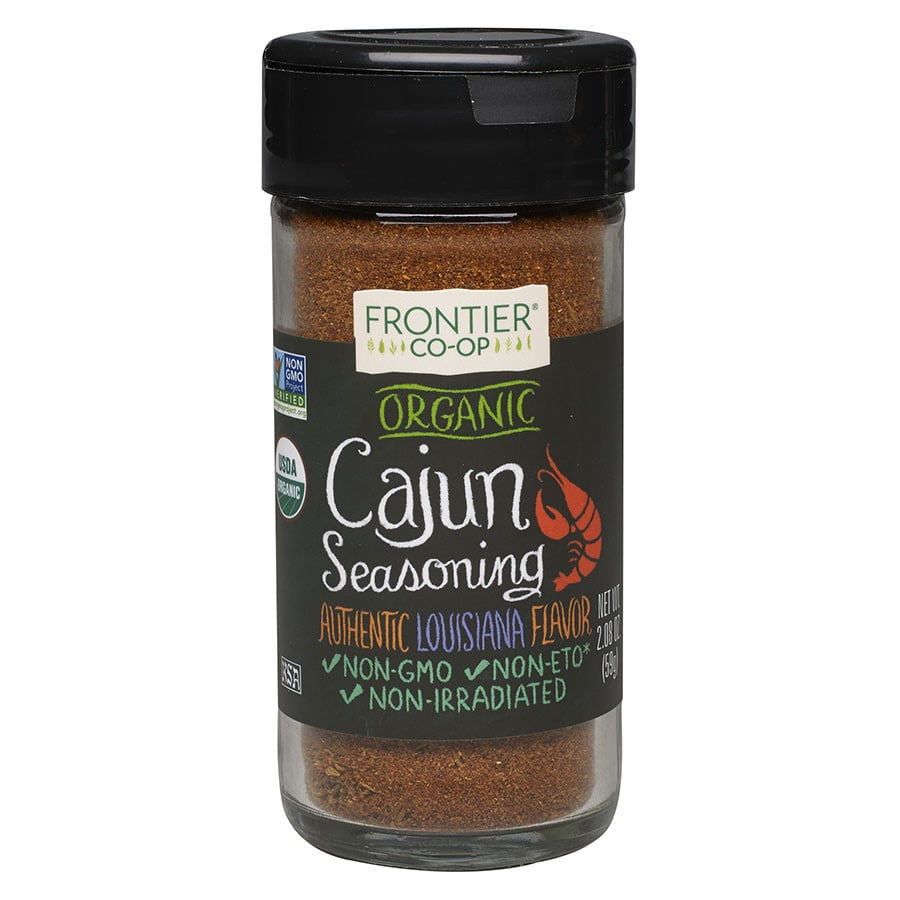 Frontier Coop Cajun Seasoning, Certified Organic 2.08 Oz