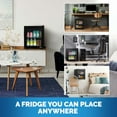 thumbnail image 5 of Newair 60-Can Beverage Refrigerator with Glass Door, Freestanding, Black Stainless Steel, 5 of 18