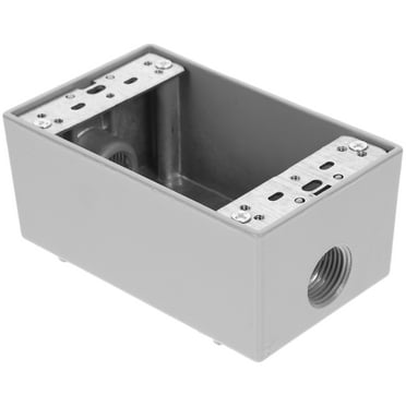 Himition Outlet Box Weatherproof Outlet Box Electrical Box Exterior Outlet Box Outdoor Junction Box