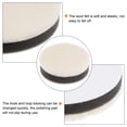 thumbnail image 4 of 3Pack Wool Polishing Pads 2 inch Felt Sponge Pad Hook and Loop Buffing Wheel with Hole Fine Polishing Pad, 4 of 6