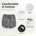 thumbnail image 5 of Disketp Similar To Leopard Print Print Women's Shorts Workout Shorts for Athletic Gym Running Shorts with Phone Pockets Large, 5 of 8