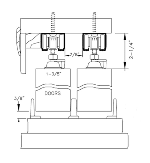 Solwave 180PHD21DOOR Door for 2100W Space Saver Microwaves