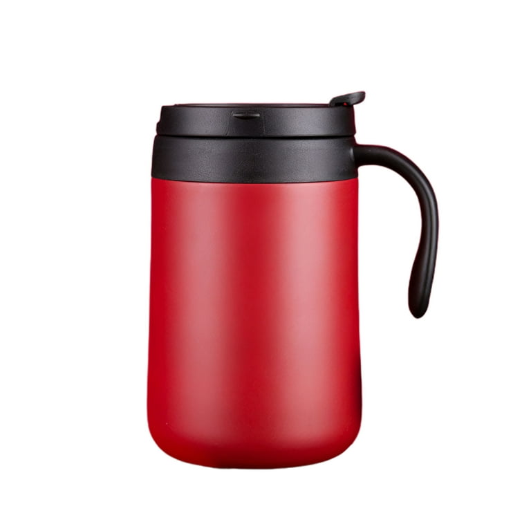 Thermos Cup 304 Stainless Steel Insulated Coffee Mug With Handle