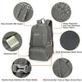 thumbnail image 4 of Mochila de senderismo G4Free 40L ligera impermeable 1 kg, 4 of 9