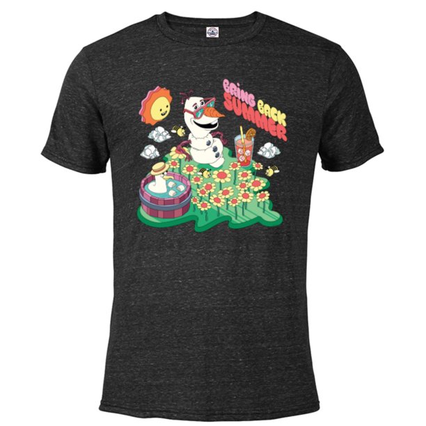 Disney Frozen Olaf Bring Back Summer - Short Sleeve Blended T-Shirt for ...