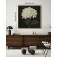 thumbnail image 3 of Drsoum Large 24x24in Natural Framed Vintage Hydrangeas Wall Art Home Decor Flower Classic Prints Modern Farmhouse Kitchen Bathroom Office Decor, 3 of 5