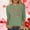 A131 Green, variant on Xdegoge Heart T Shirts Women Valentines Graphic Shirt 3/4 Sleeve Crew Neck Fashion Tops Loose Fit Tunic Dressy Casual Blouses Holiday Tshirts