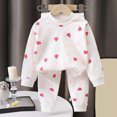 thumbnail image 2 of NOLDARES Boys' Cartoon Car Printed Long Sleeve Pajama Set 2-Piece Winter Soft Cozy Kids Sleepwear Loungewear 6-12 Months 12-24 Months 2t 3t 4t 5t 6t 7t 8t 9t Children,Red,3-4 Y, 2 of 5