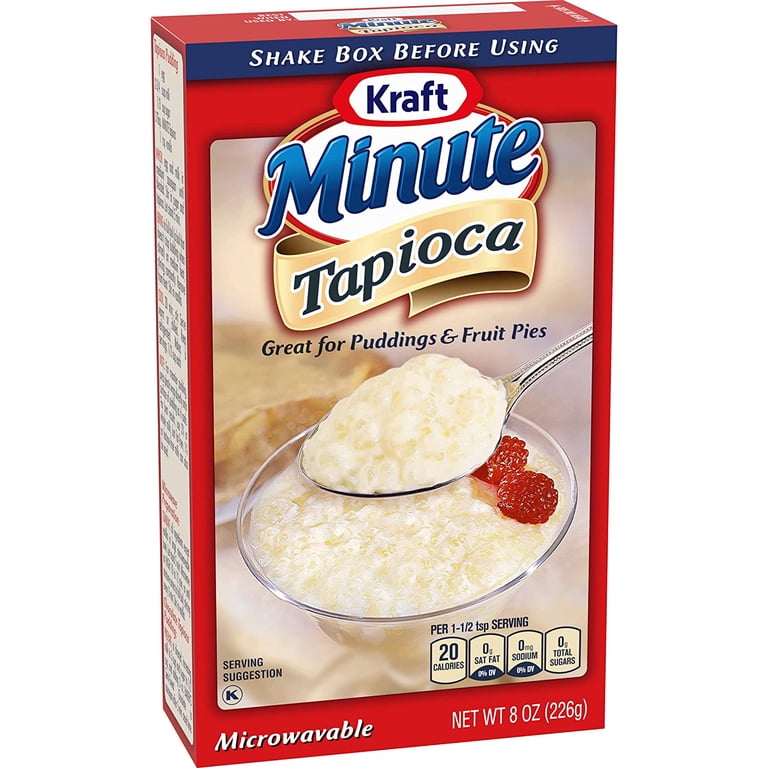 Bulk Dry Brand Minute Tapioca Pudding, 8 oz - Case of 12 - Walmart.com