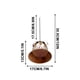thumbnail image 3 of Xihbxyly Comedero Metálico con Forma de Perro, Diseño Exterior Resistente a La Intemperie, a Prueba de Ardillas, Decoración para Jardín y Patio, Perfecto para Amantes de Las Aves, Fácil de Rellenar,, 3 of 5