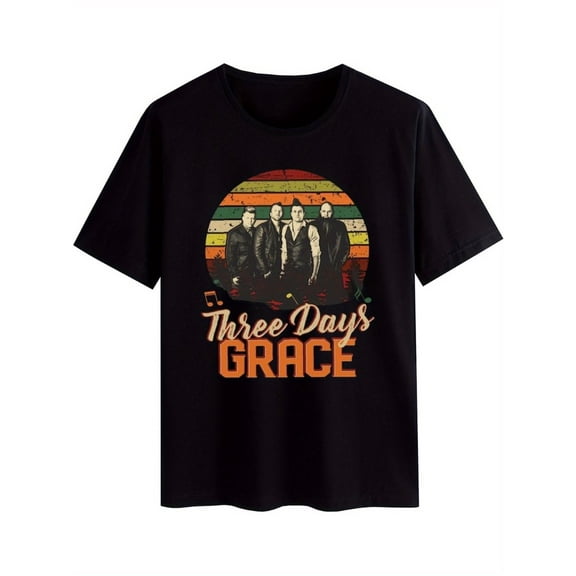 Three Days Grace Pop Rapper Cotton T-Shirt Personalized T-Shirt100%  cotton