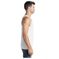 thumbnail image 3 of Port & Company Men's Casual Core Cotton Tank Top White PC54TT Small, 3 of 3