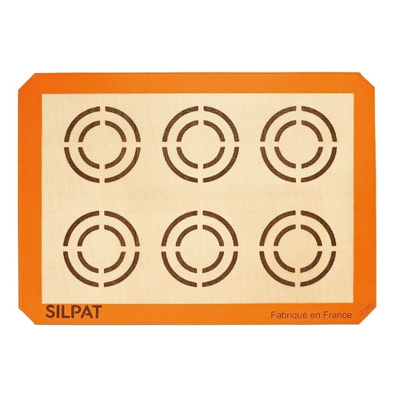 Silpat Large Perfect Cookie Non-Stick Silicone Baking Mat, 11-5/8" x 16-1/2"