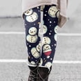 thumbnail image 2 of QHFBli Lined Leggings for Women Summer Women's Fashion Casual Solid Hollowed Out 3/4 Length Capri Pants for Everyday Wear Comfortable Stretchy, 2 of 5