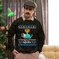thumbnail image 5 of Christmas Sweatshirt, This Is My Pajamakah Funny Sloth Hanukkah Sweatshirt, Unique Hanukkah Holiday Jumper, Funny Jewish Festival Gift, 5 of 5