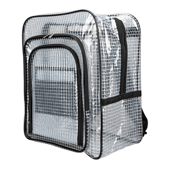 Antistatic Proof Laptop Bag Large Capacity Clear Cleanroom Tool Backpack Simple Daypack For Daily Use