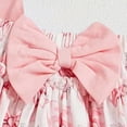thumbnail image 5 of CAICJ98 My First Mothers Day Baby Girl Outfit Newborn 1st Letter Romper Floral Bloomers Tutu Skirt Headband Set Infant Summer Clothes (Red,9-12 Months), 5 of 7