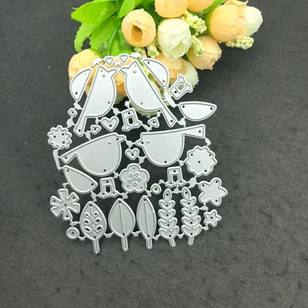 

Drill Bit Set Metal Die Cutting Dies Stencil For DIY Scrapbooking Album Paper Card Decor Craft