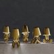 thumbnail image 4 of Bedside Touch Desk Lamp, Thinker Lamp Collection, Rechargeable Table Lamp, Creative Bedside Night Light for Living Room, Bedroom, Office,Gold,Mr.Why, 4 of 4