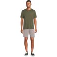 thumbnail image 3 of Athletic Works Men's & Big Men's Active Crewneck Short Sleeve Tee Shirt, Sizes S-4XL, 3 of 5