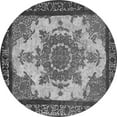 thumbnail image 1 of Ahgly Company Indoor Round Oriental Gray Industrial Area Rugs, 5' Round, 1 of 4