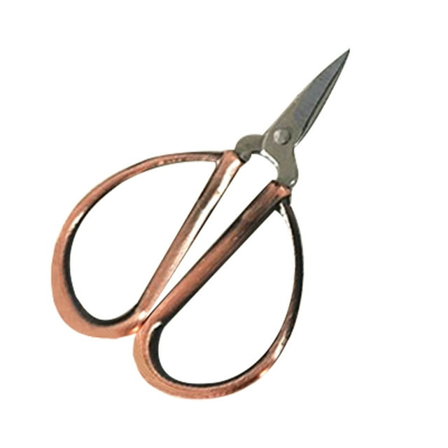 facefd Tailor Sewing Shears Durable Accessories Convenient Household Gadget Sturdy Stitch for Home DIY Needlework Gold Red Copper
