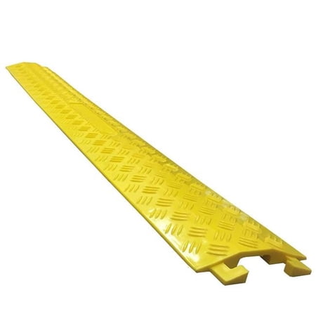 Electriduct DO-DT-SM-YL Small Drop Trak Polyurethane Cable & Hose Protector - Yellow