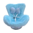 thumbnail image 2 of Doll Car Seat for 17cm Dolls, Doll Car Seat with Air Vent Clip and Desktop Stand, Cute and Functional Car Ornament for Doll Fans, Collectors [Bowknot] Blue, 2 of 8