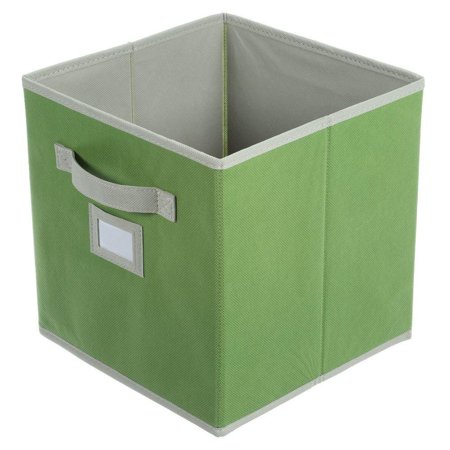 10 1 2 In X 11 In Green Fabric Drawer Ideal For Storing