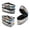 Floral, variant on HELLHERO Steam Irons Storage Bag Black and Gold Marble Pattern Handheld Travel Steamer Organizer with Zipper Handle, Bag Only